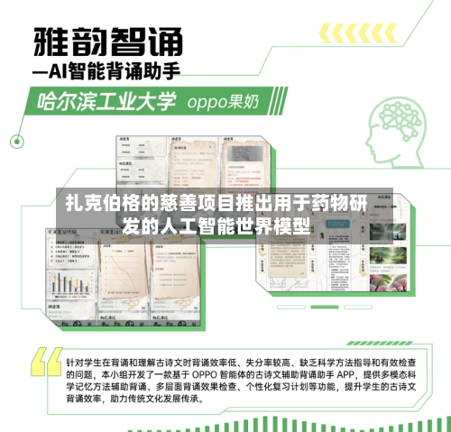 扎克伯格的慈善项目推出用于药物研发的人工智能世界模型-第2张图片