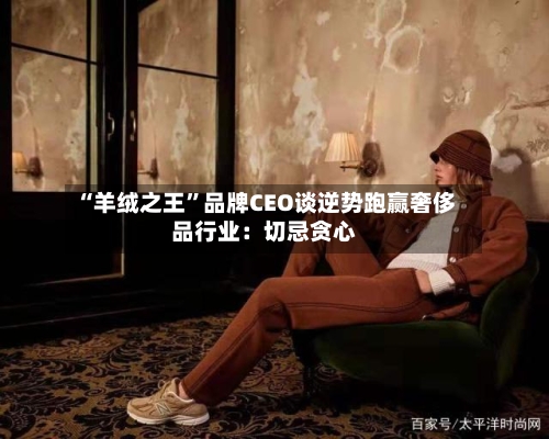“羊绒之王”品牌CEO谈逆势跑赢奢侈品行业：切忌贪心-第3张图片
