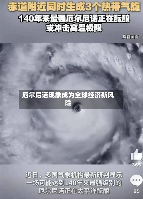 厄尔尼诺现象成为全球经济新风险-第2张图片