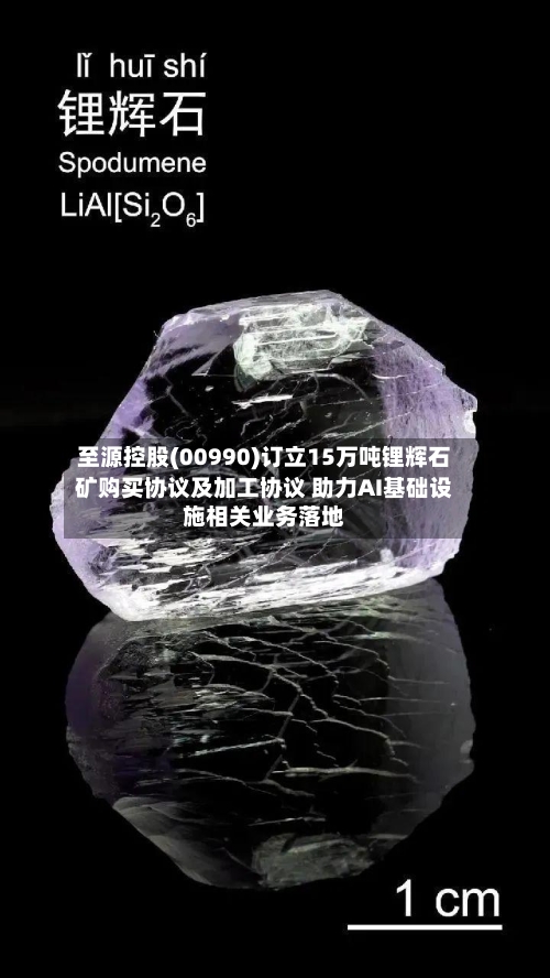 至源控股(00990)订立15万吨锂辉石矿购买协议及加工协议 助力AI基础设施相关业务落地-第3张图片