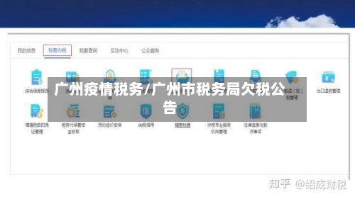 广州疫情税务/广州市税务局欠税公告