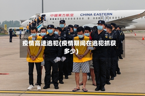 疫情高速逃犯(疫情期间在逃犯抓获多少)