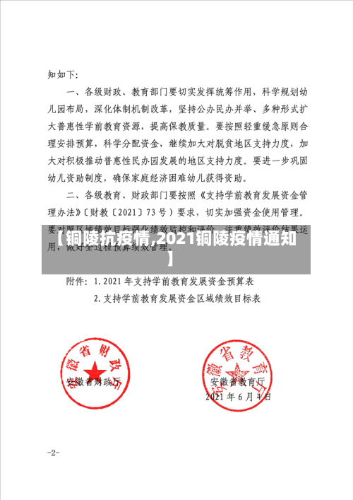 【铜陵抗疫情,2021铜陵疫情通知】