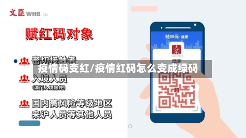 疫情码变红/疫情红码怎么变成绿码