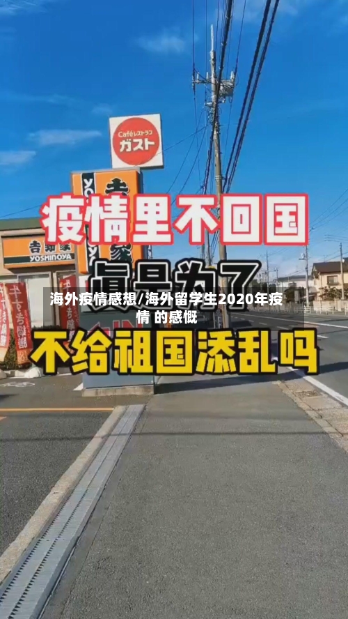 海外疫情感想/海外留学生2020年疫情 的感慨